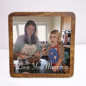 Personalised Wooden Name Coaster